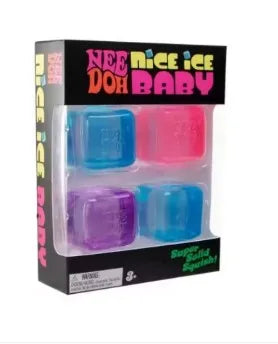 NeeDoh Nice Ice Baby Squishy (lot de 4)