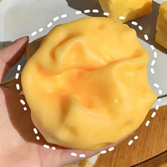 Squishy fromage XL anti-stress mousse PU kawaii