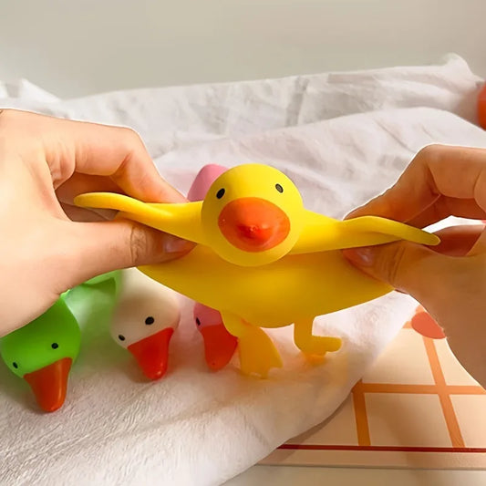 Squishy canard kawaii coloris vert anti-stress