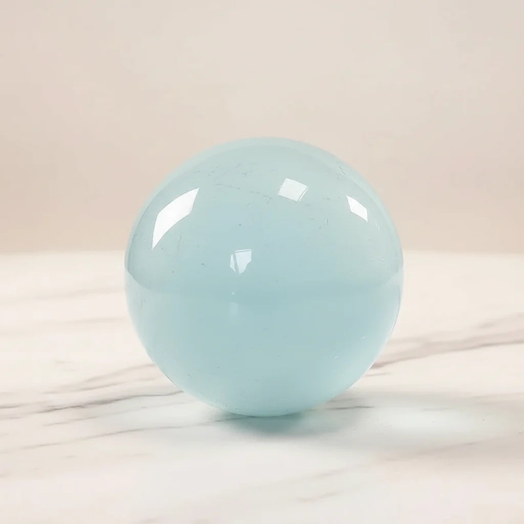 Squishy mochi transparent tenu dans la main, entretien et nettoyage