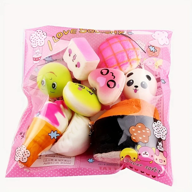 Collection de squishy kawaii japonais : animaux et food mignons anti-stress - SQUISHY&CO