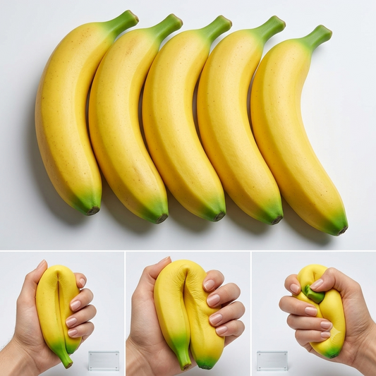 Squishy Banane Jumbo Anti-Stress Retour Lent