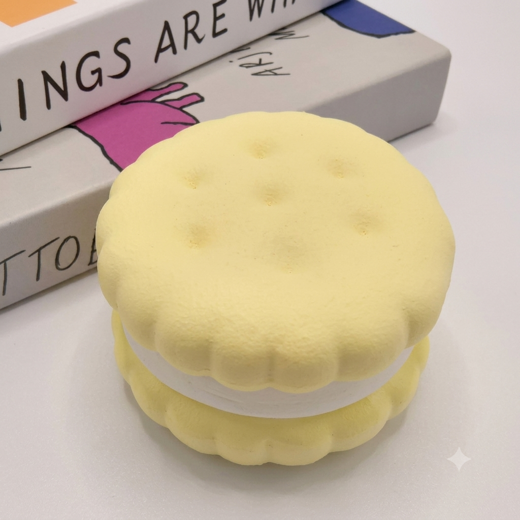 Squishy Cookie Anti-Stress Retour Lent