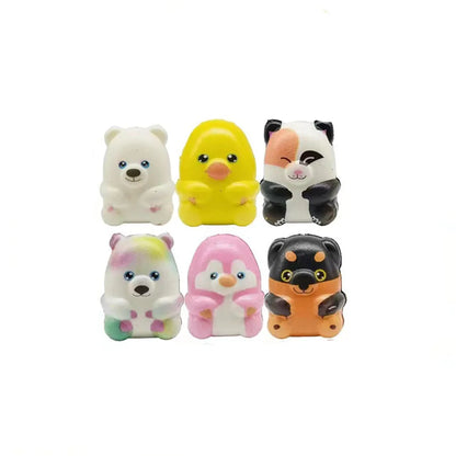 Mini squishy kawaii variés anti-stress