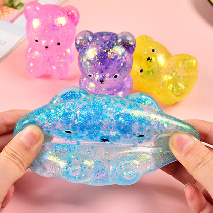 Squishy Ours Gummy Anti-Stress Pailleté