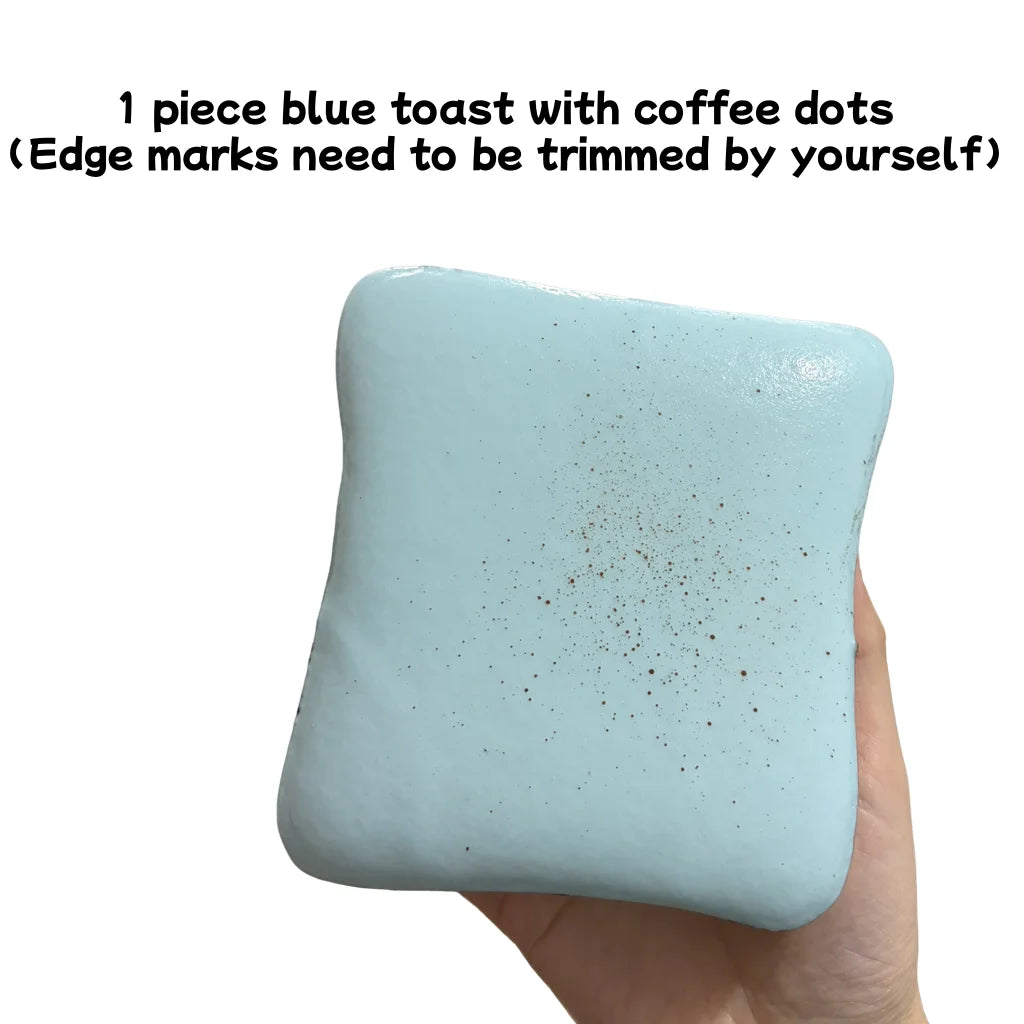 Squishy Toast Pain Grillé Anti-Stress Rebond Lent