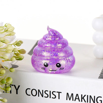 Squishy caca drôle insolite coloris vert