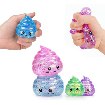 Squishy caca drôle gel à étirer et tordre