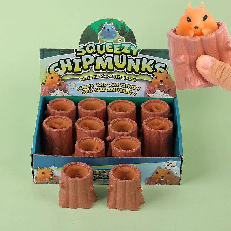 Squishy souris fromage fidget rigolo