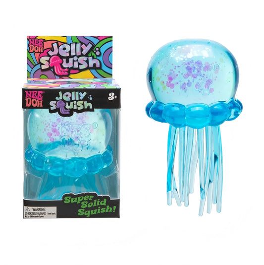 Squishy Nee Doh méduse gel bleu sensoriel anti-stress
