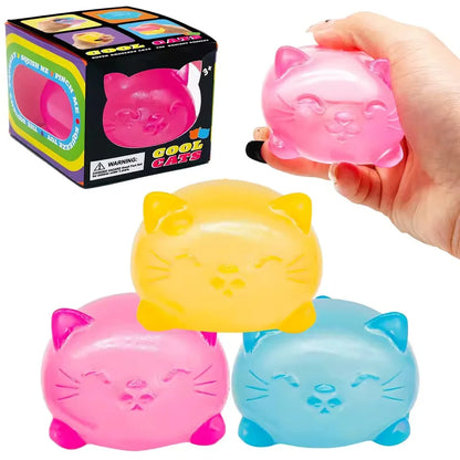 Squishy Chat Maltose Anti-Stress Étirable