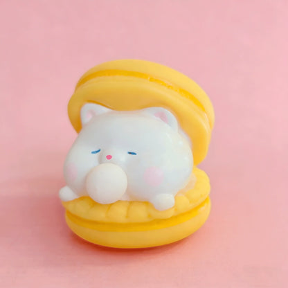 Squishy grenouille burger texture mousse PU drôle