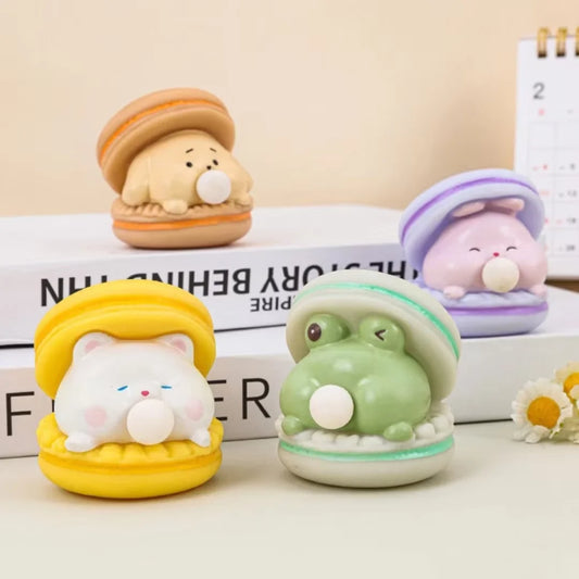 Squishy grenouille burger kawaii anti-stress drôle SQUISHY&CO