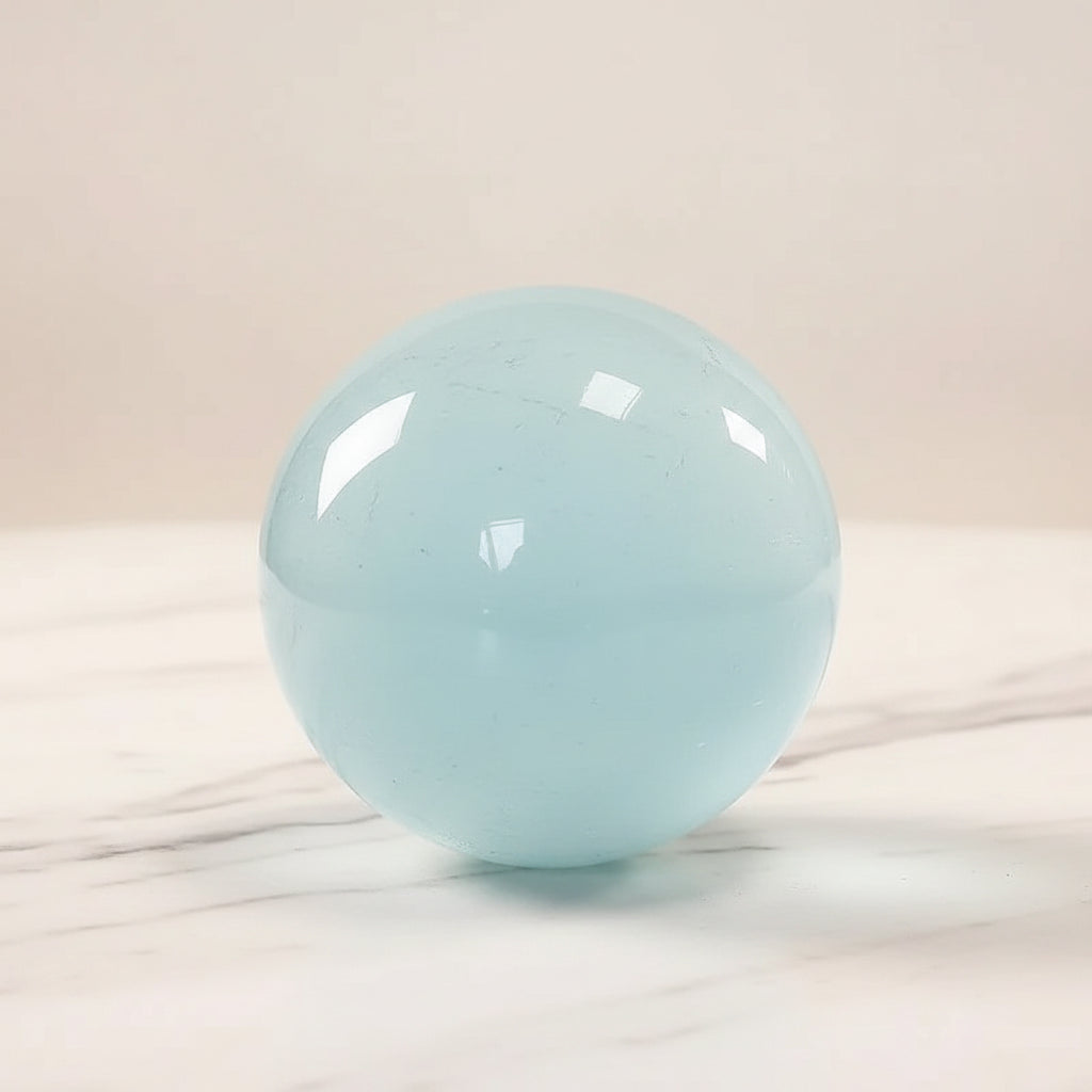 Squishy mochi transparent gel étirable tenu dans la main
