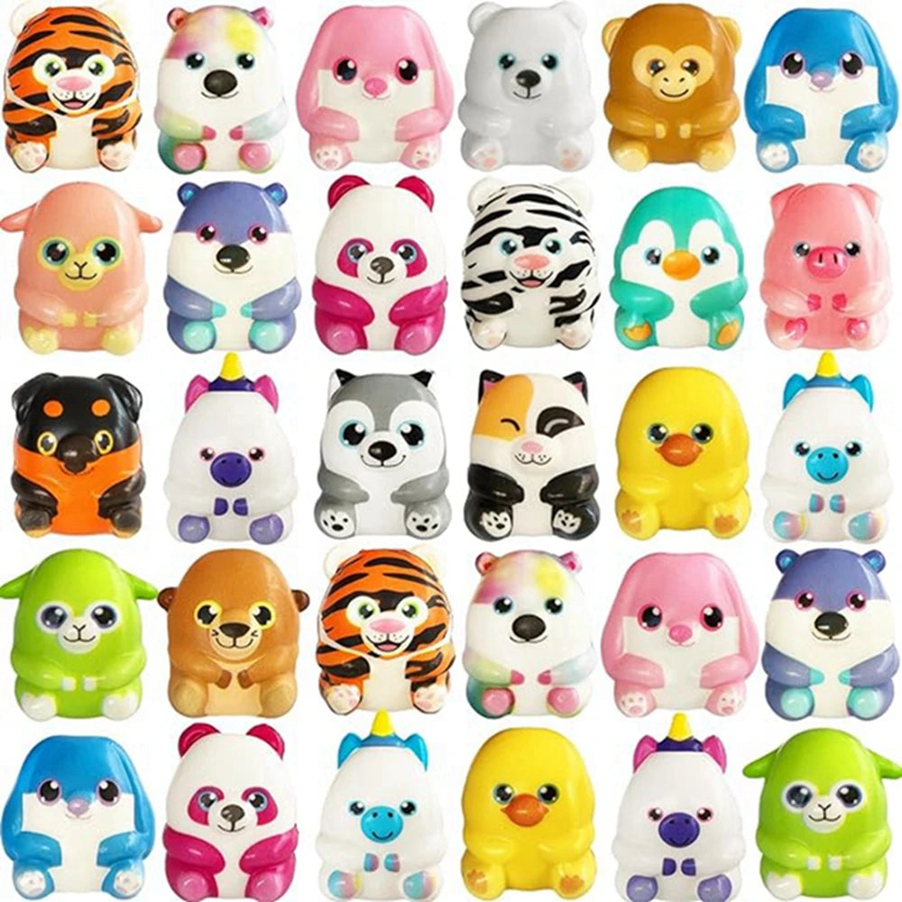 Lot de squishy mini kawaii surprise anti-stress