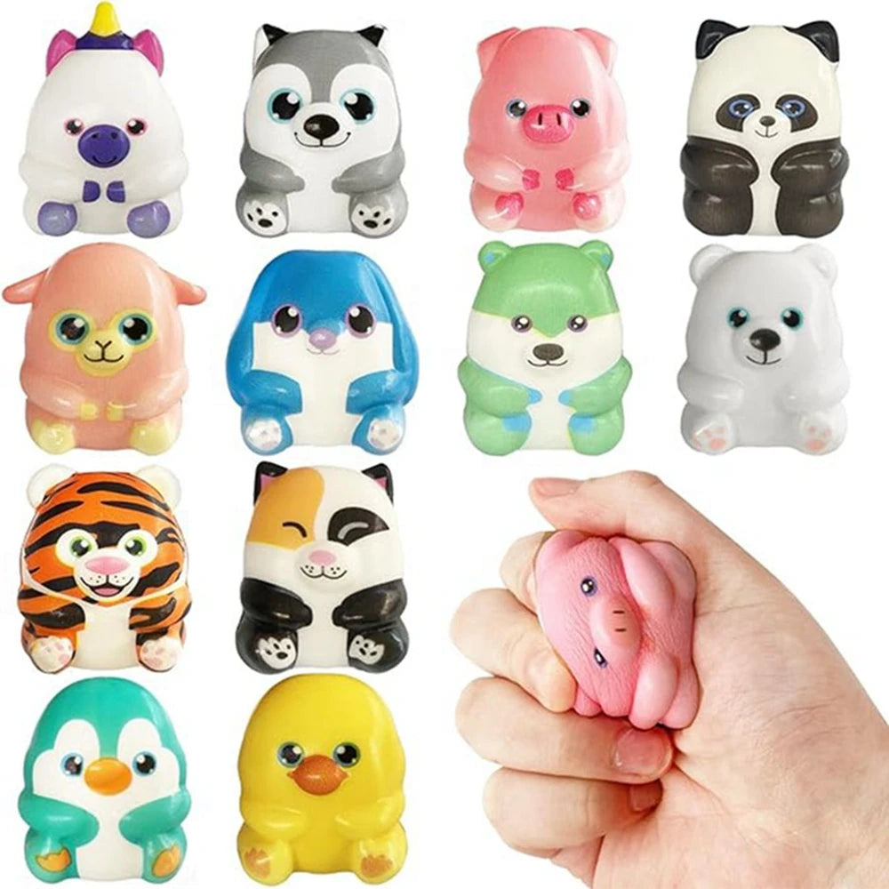 Lot de 12 mini squishy surprise