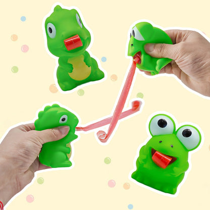 Squishy Grenouille & Dinosaure Langue Anti-Stress Fidget