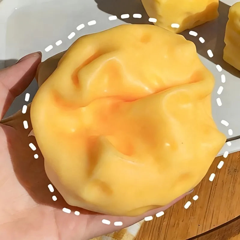 Squishy fromage XL anti-stress mousse PU kawaii