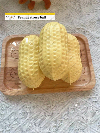 Pack de squishy cacahuète anti-stress