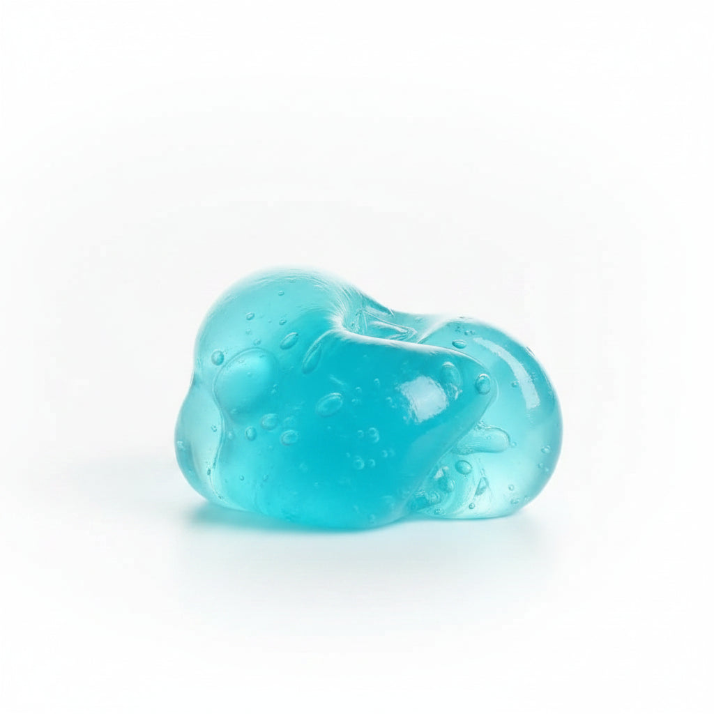 Squishy noix de coco kawaii anti-stress vue détaillée