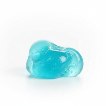 Squishy noix de coco kawaii anti-stress vue détaillée