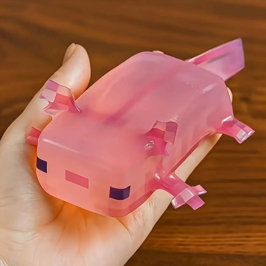 Squishy axolotl étirable anti-stress kawaii