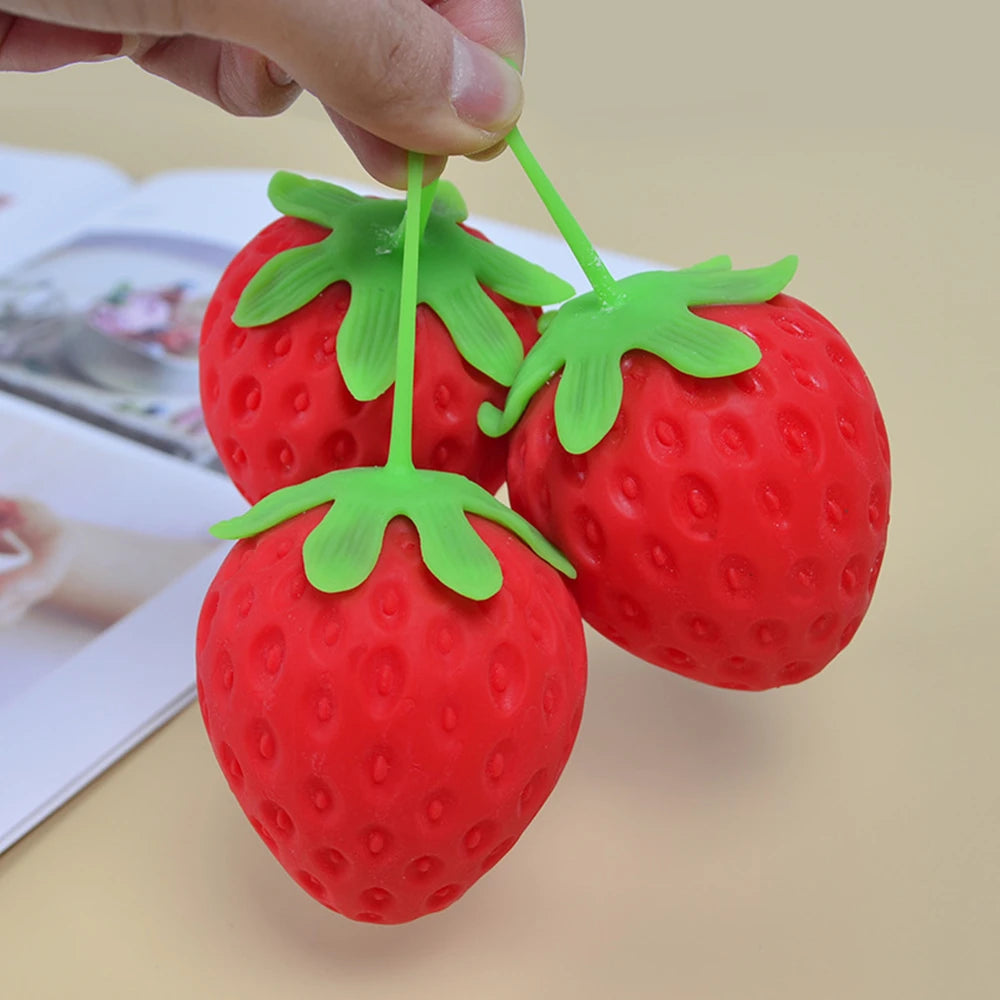 Squishy fruit kawaii fraise mousse à retour lent SQUISHY&CO