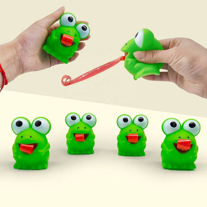 Squishy Grenouille & Dinosaure Langue Anti-Stress Fidget