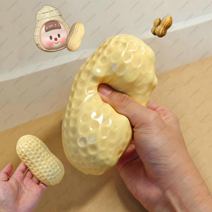 Squishy cacahuète anti-stress crunchy ASMR
