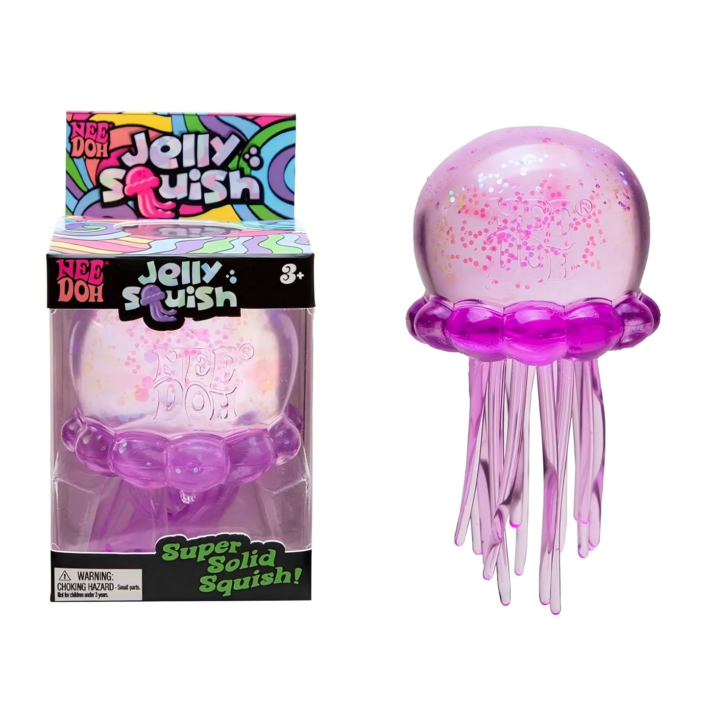 Squishy Nee Doh méduse gel violet sensoriel TDAH SQUISHY&CO