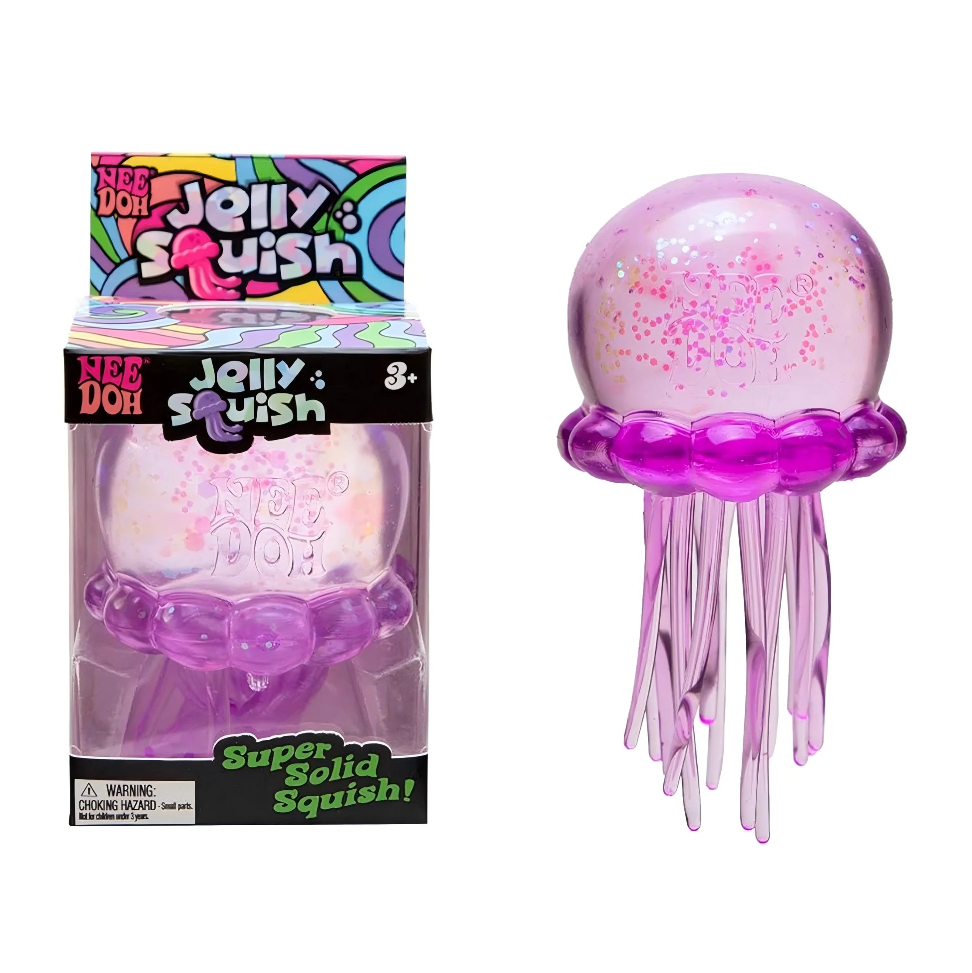 Squishy Nee Doh méduse gel violet sensoriel TDAH SQUISHY&CO