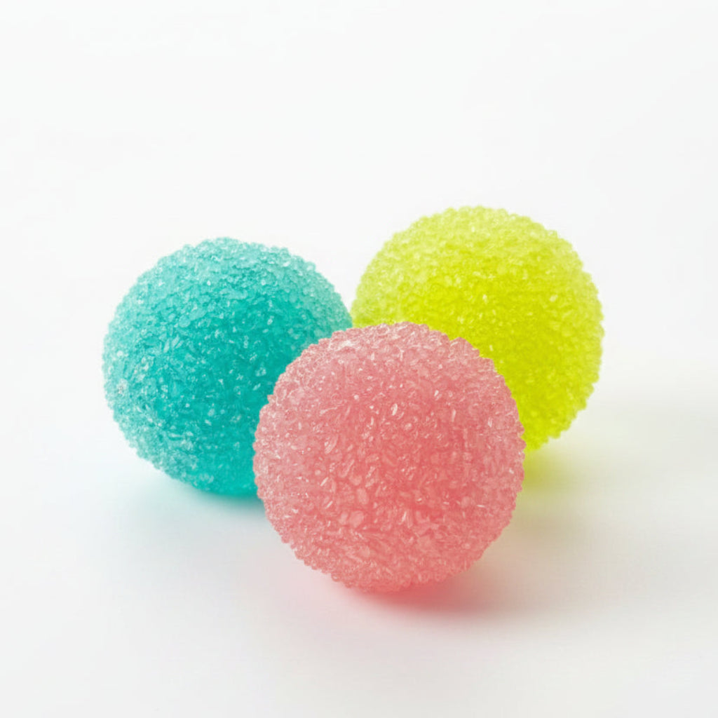 Squishy mochi boule glace pastel texture ultra douce dans la main